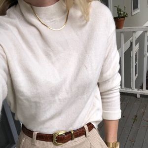 Everlane Mock-neck Cashmere Sweater
